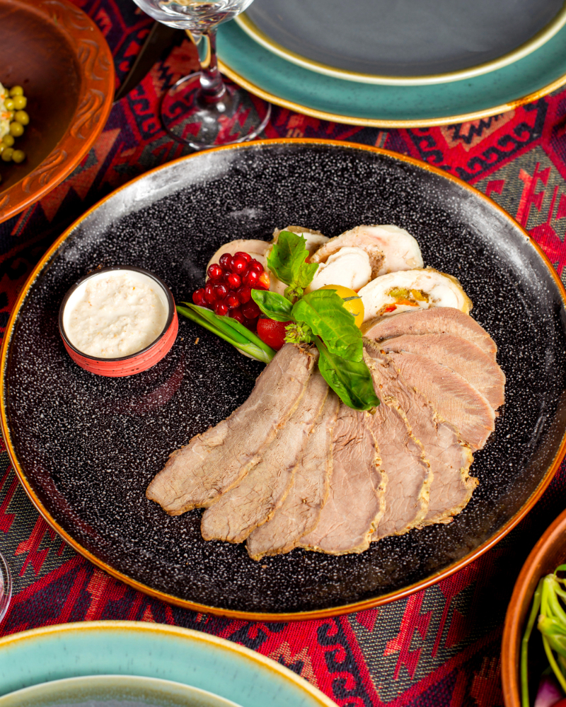 Magret de canard au foie gras