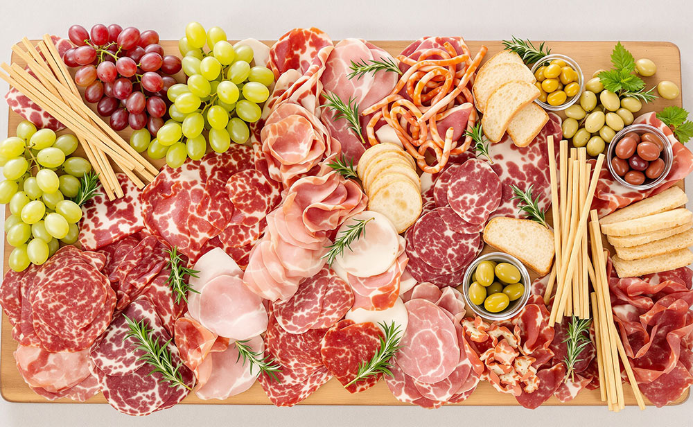 Plateau de charcuterie traiteur : la méthode pour un effet visuel réussi