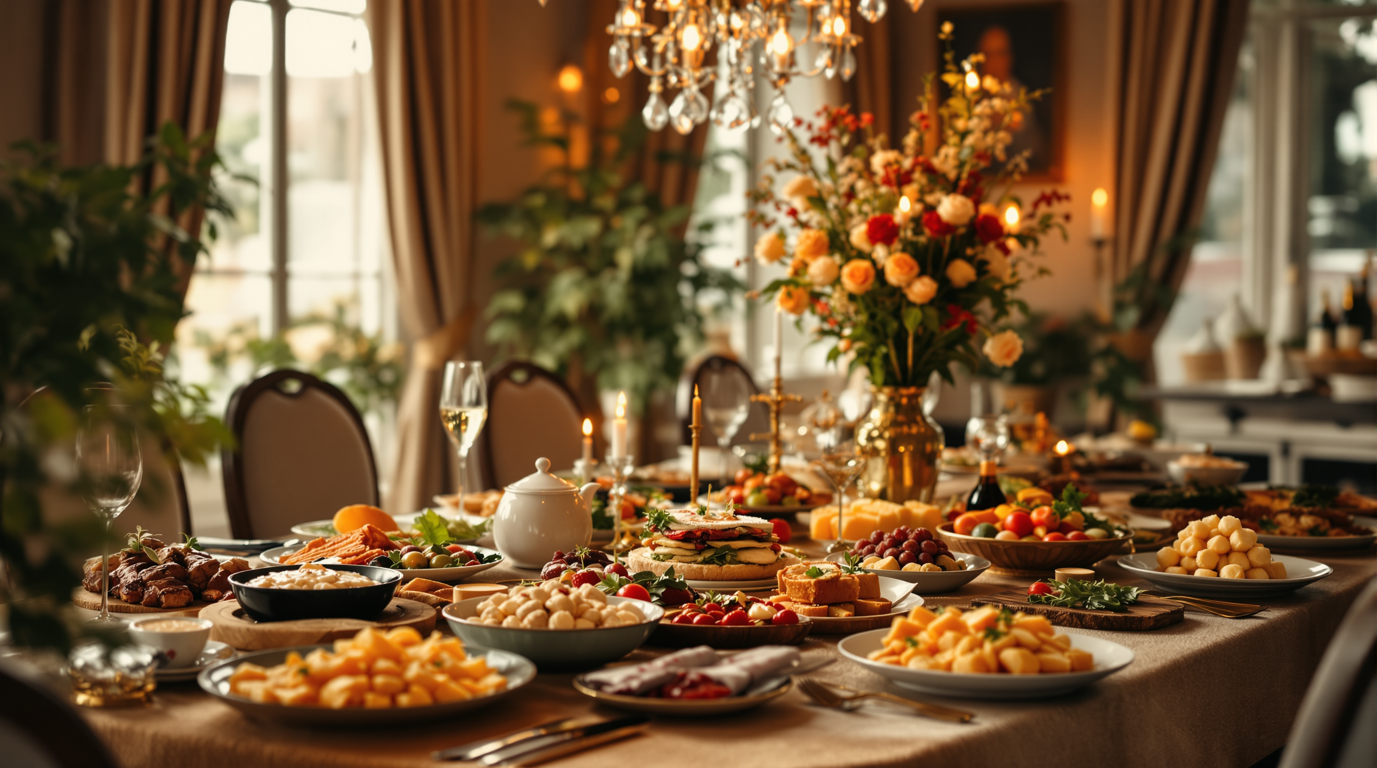 Idée repas traiteur pour anniversaire : les 10 menus qui font sensation